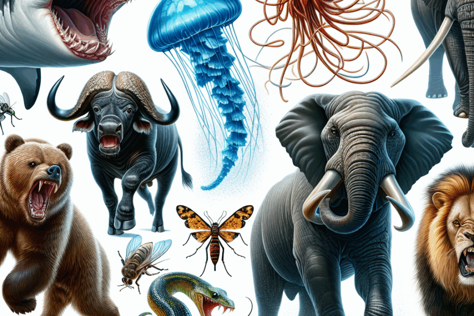 Top 10 most dangerous animals in the world