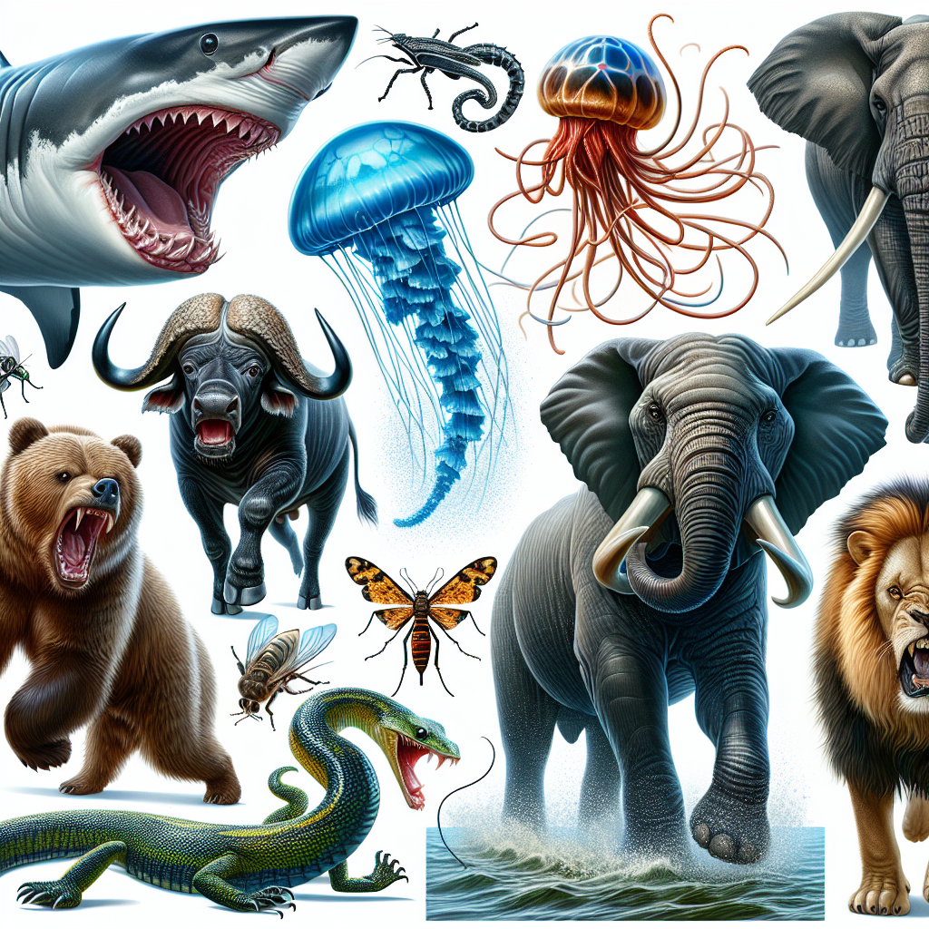 Top 10 most dangerous animals in the world