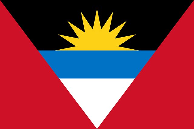 Antigua And Barbuda flag